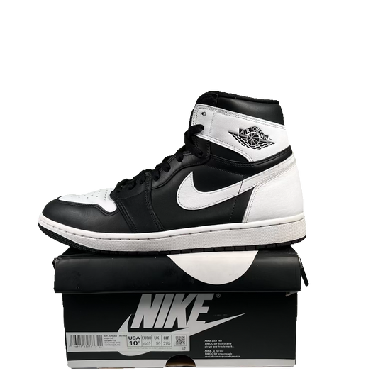 Jordan 1 High Black White (2024) Size 10.5 USED s23844