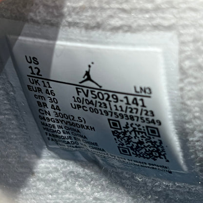 Jordan 4 Military Blue (2024) Size 12 USED s18835