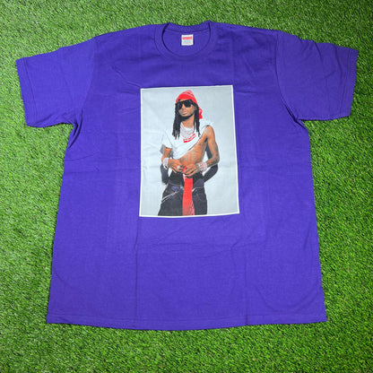 Supreme Playboi Carti Purple Tee Size XXL NEW x14390