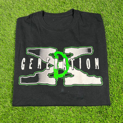 D-Generation X "Break it Down" Black Tee Size Large USED v16762