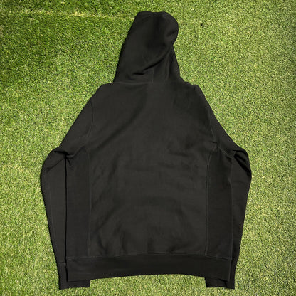 Supreme Black Bandana Box Logo Hoodie Size XL USED x6409