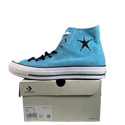 Converse Stussy Sky Blue Chuck Taylor 70 (2024) Size 11 USED s22916