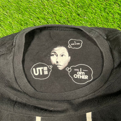 Pharrel Williams Uniqlo I Am Other Box Tee Size Large USED x15339