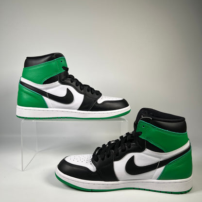 Jordan 1 High Lucky Green (2023) Size 9 USED s19875