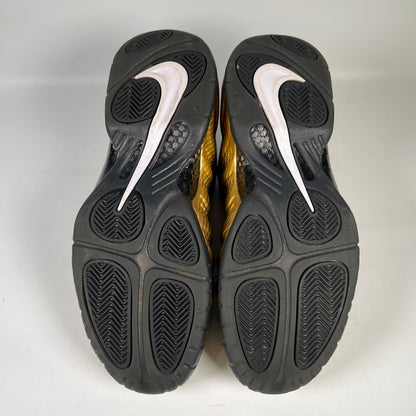 Nike Air Foamposite Pro Metallic Gold (2017) Size 10.5 USED s19593