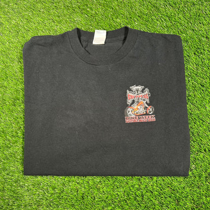 2006 Choppers Bike Week Black Tee Size XL USED v17950