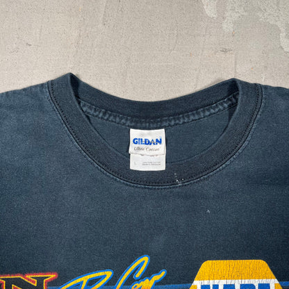 2008 Nitro Thunder Napa Racing Black Tee Size Large USED v19223