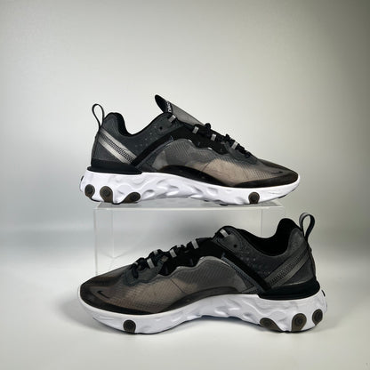 Nike React Element 87 Anthracite Black Size 9.5 NEW s17966