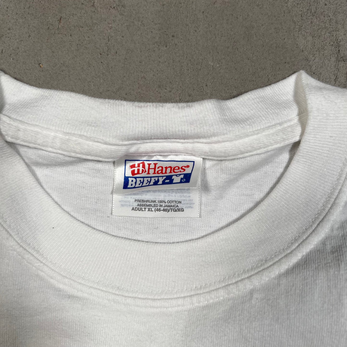 2002 Apple Soho White Shop Tee Size XL USED v15514
