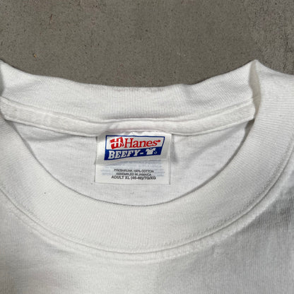 2002 Apple Soho White Shop Tee Size XL USED v15514