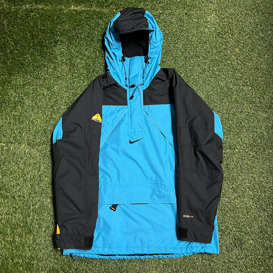 1990s Nike ACG Teal All Terrain Jacket Size Medium USED v8580
