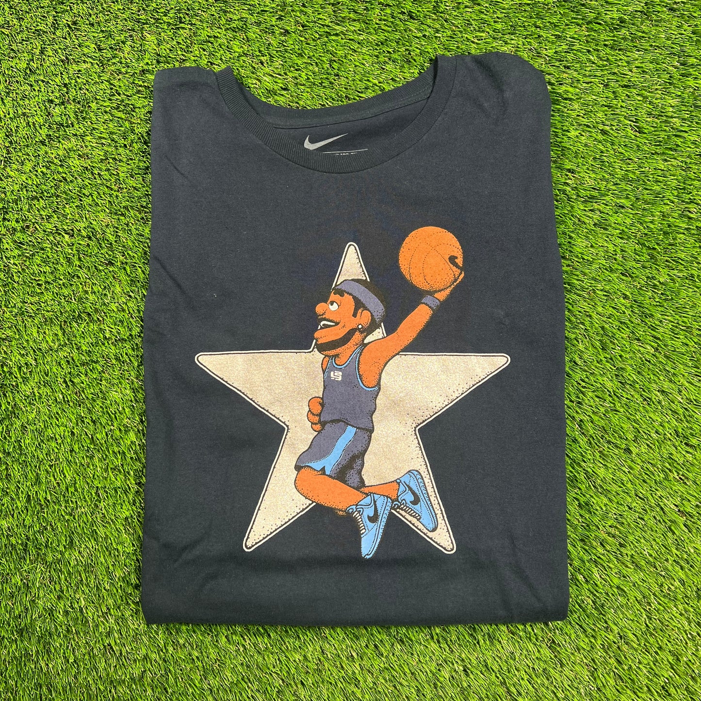 2010 Nike Lebron James All Star Tee Navy Size XL USED v18475