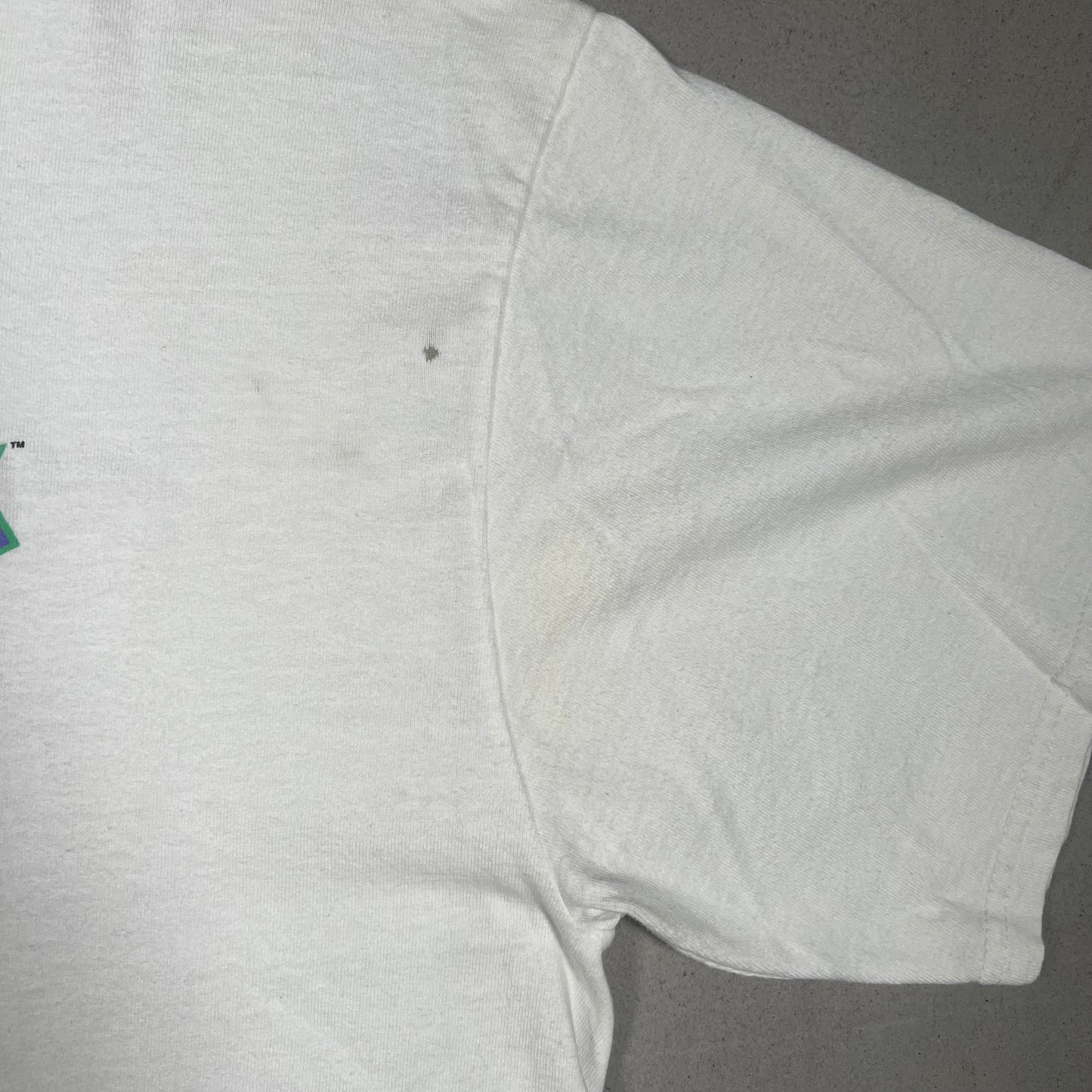 Rugrats 1995 Promo White Tee Size Large USED v8927