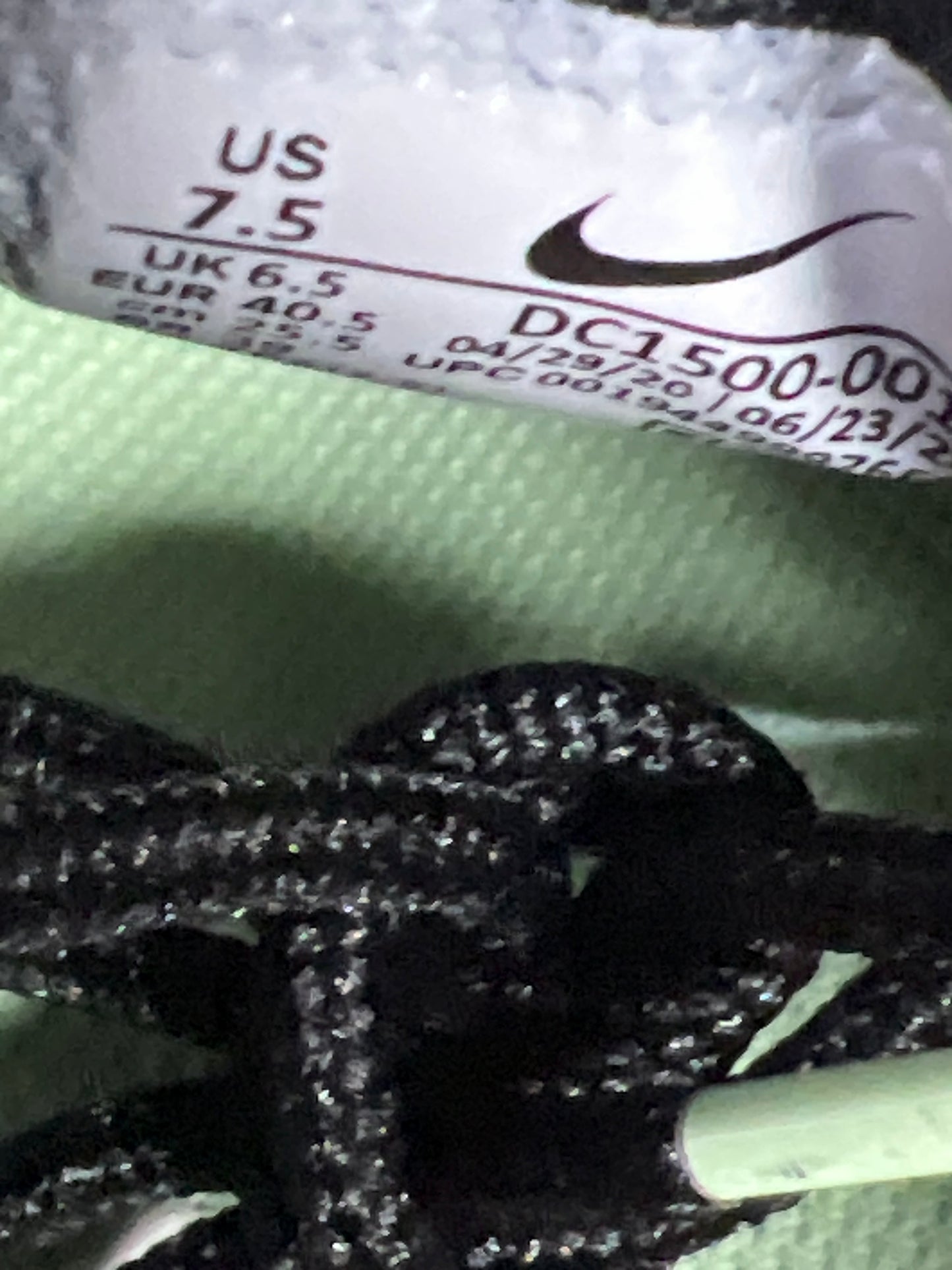 Nike Air Max 97 Slime Halloween (2020) Size 7.5 USED s22776