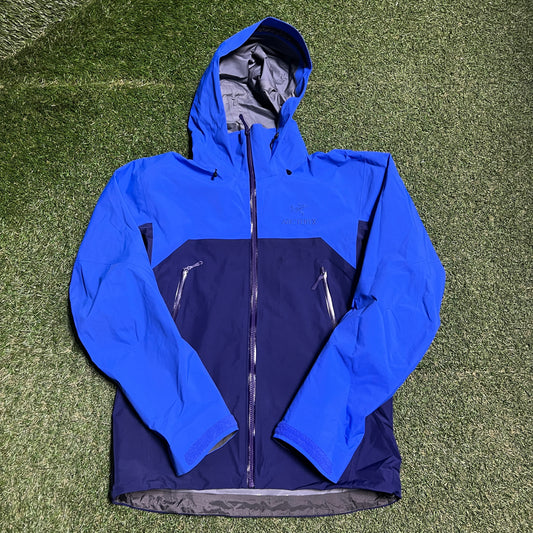 Arc'teryx Beta AR Blue Jacket Size Small USED x14146