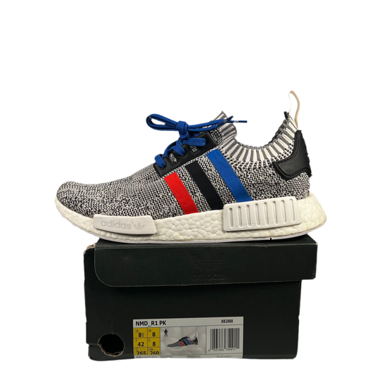 Adidas NMD R1 Tri Color Stripes White (2016) Size 8.5 USED s18724