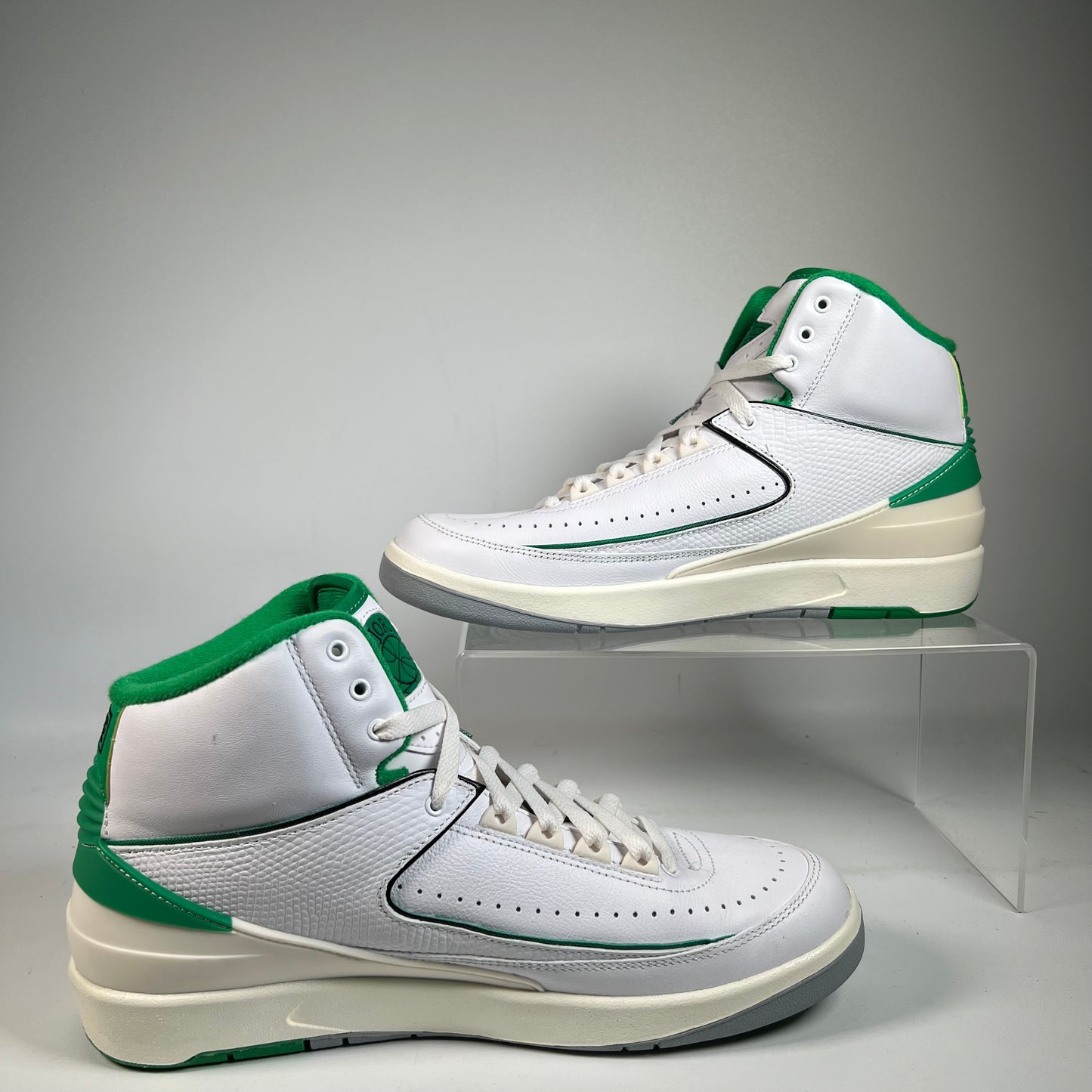 Jordan 2 Lucky Green (2023) Size 10 USED s22124