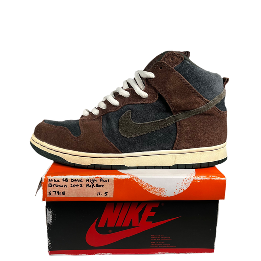 Nike SB Dunk High Paul Brown 2002 Size 11.5 USED s7918
