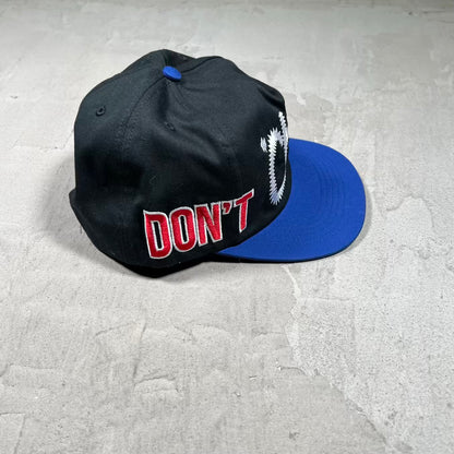 HMDD Chim "Don't Die" Black/Blue Snapback Hat NEW x18929