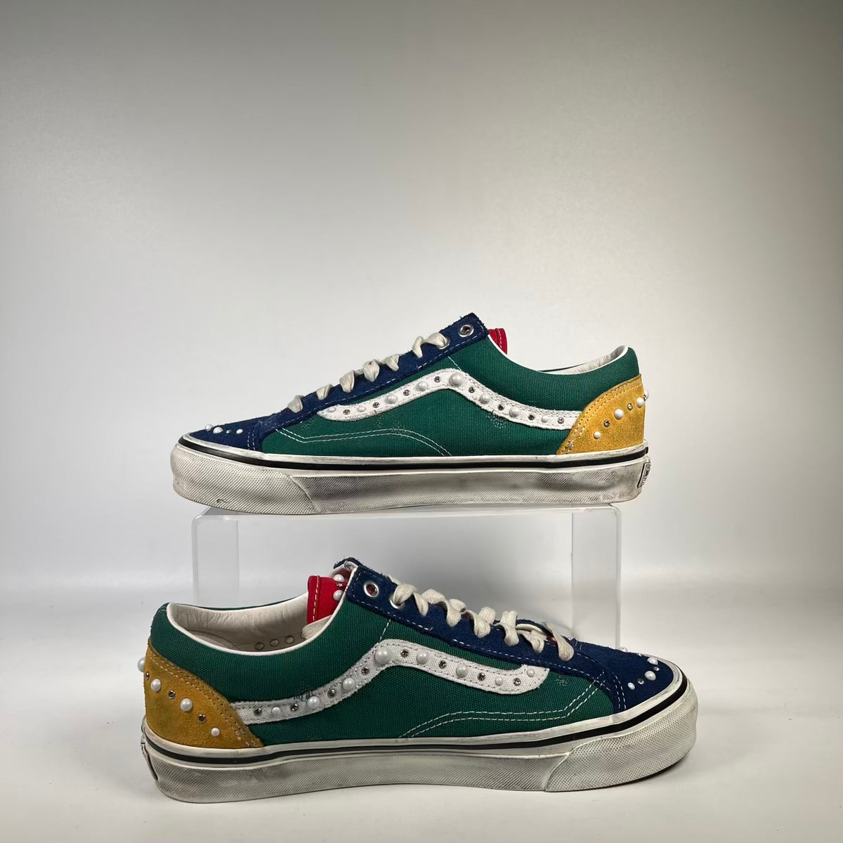 Vans Old Skool 36 Pearlized Pack Yacht Club (2026) Size 10 USED s23688