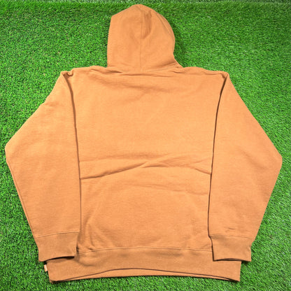 Supreme Script Hooded Sweatshirt Light Brown (2023) Size XL NEW x16585