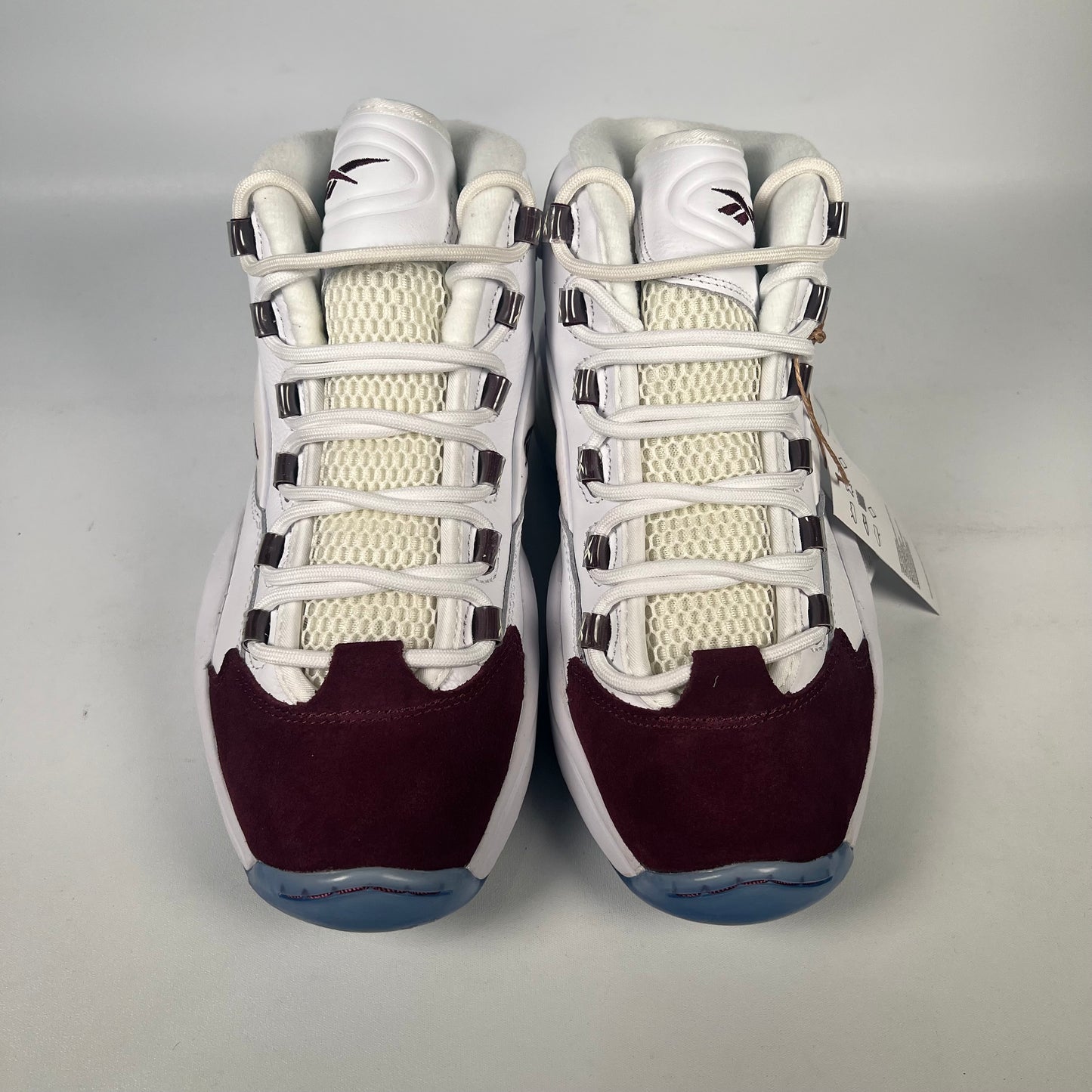 Reebok Question Mid Packer Shoes Burgundy (2023) Size 8 NEW S20565