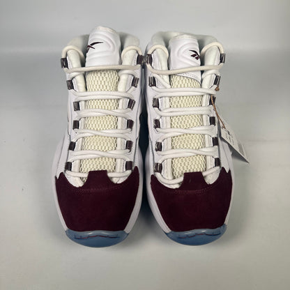Reebok Question Mid Packer Shoes Burgundy (2023) Size 8 NEW S20565