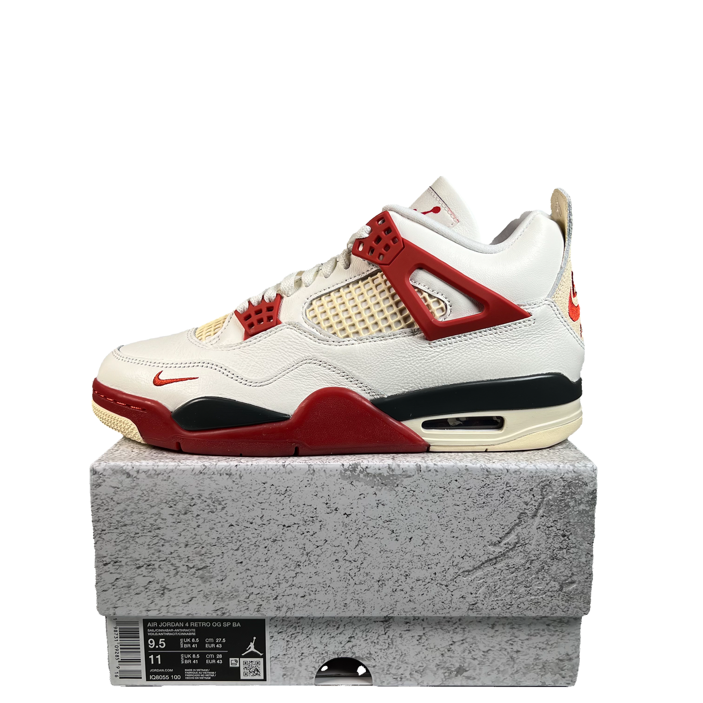 Jordan 4 Nigel Sylvester Brick After Brick (2026) Size 9.5 NEW s22346