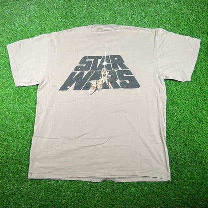 1996 Star Wars Rebelwear Sage Tee Size XXL USED v17559