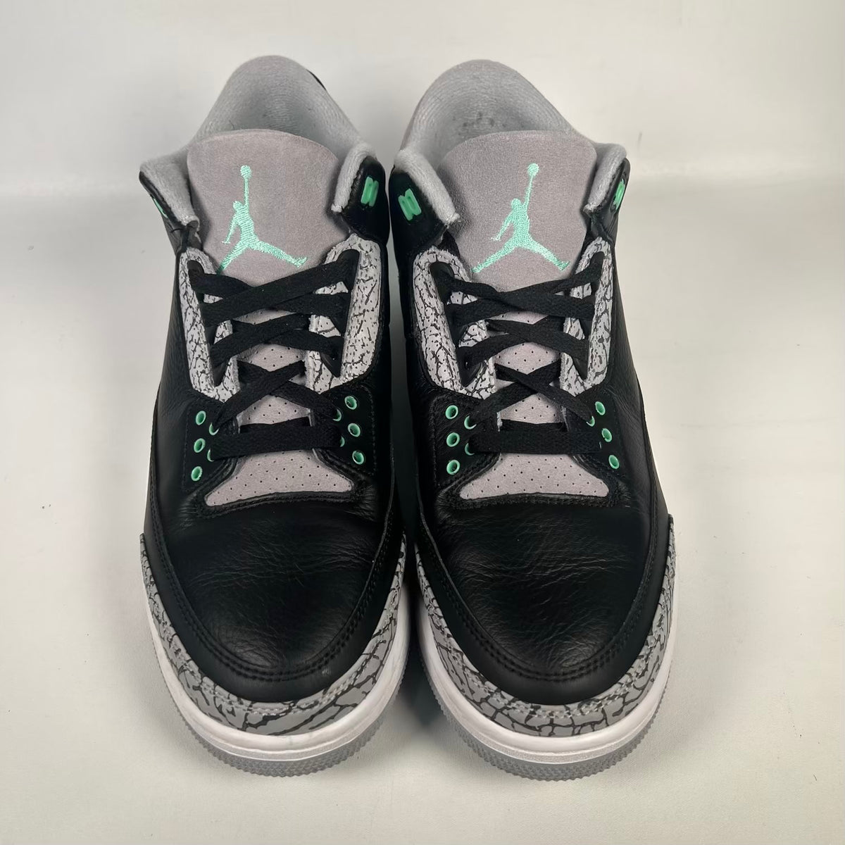 Jordan 3 Green Glow (2023) Size 10.5 USED s23799