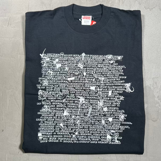 Supreme Big L Ebonics Black Tee (2002) Size Large NEW x18542