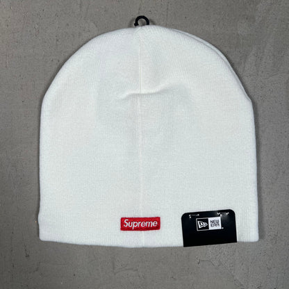 Supreme New Era Rhinestone White Beanie NEW x17479