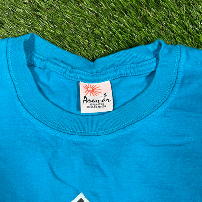 1991 Harley Davidson Punta Cana Blue Tee Size Small USED v17424