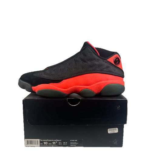 Jordan 13 Low CLOT Black Red (2018) Size 10 USED s23613