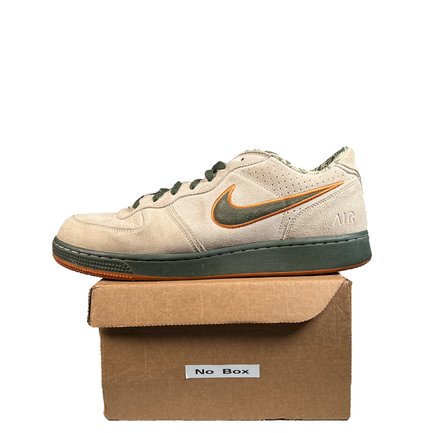 Nike Air Zoom Infiltrator Army Olive Sunset (2006) Size 13 USED s21449