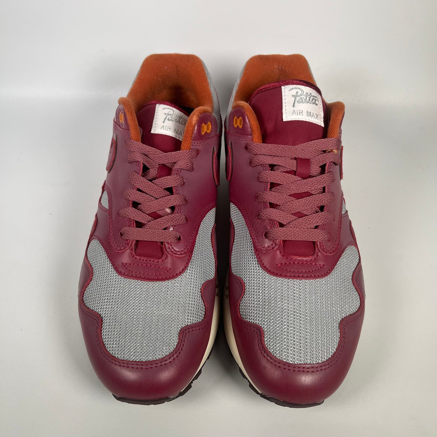 Nike Air Max 1 Patta Waves Rush Maroon (2021) Size 11 USED s17960