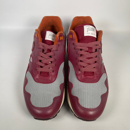 Nike Air Max 1 Patta Waves Rush Maroon (2021) Size 11 USED s17960