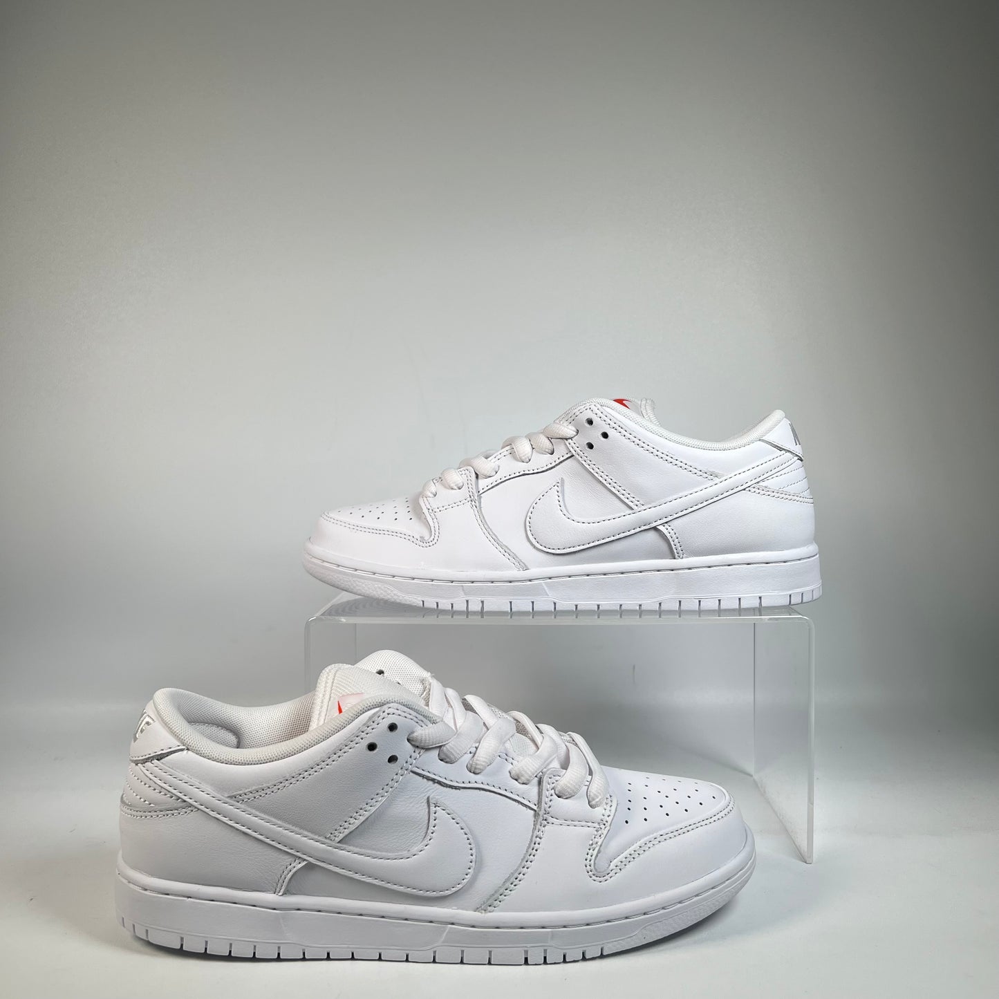 Nike SB Dunk Low Pro Triple White (2024) Size 8.5 NEW s21206