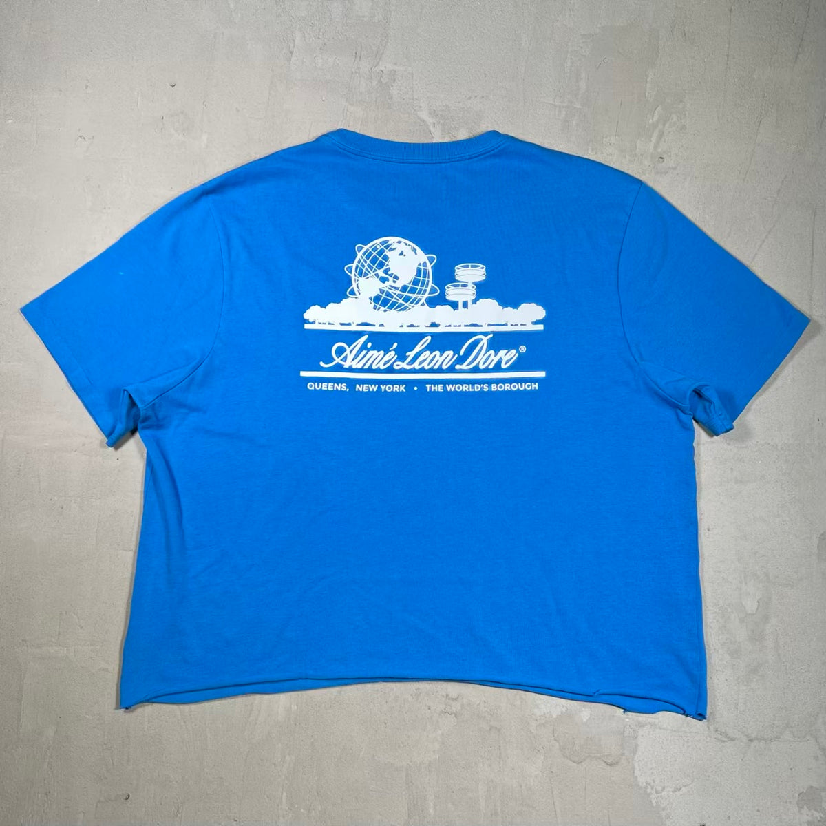 Aime Leon Dore Los Angeles Dodgers Bluye Tee (Cropped) Size XXL USED x18506