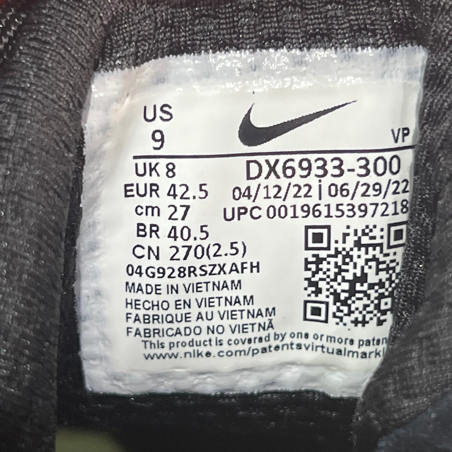 Nike Air Penny 2 Stussy Vivid Green Black (2022) Size 9 USED s20021