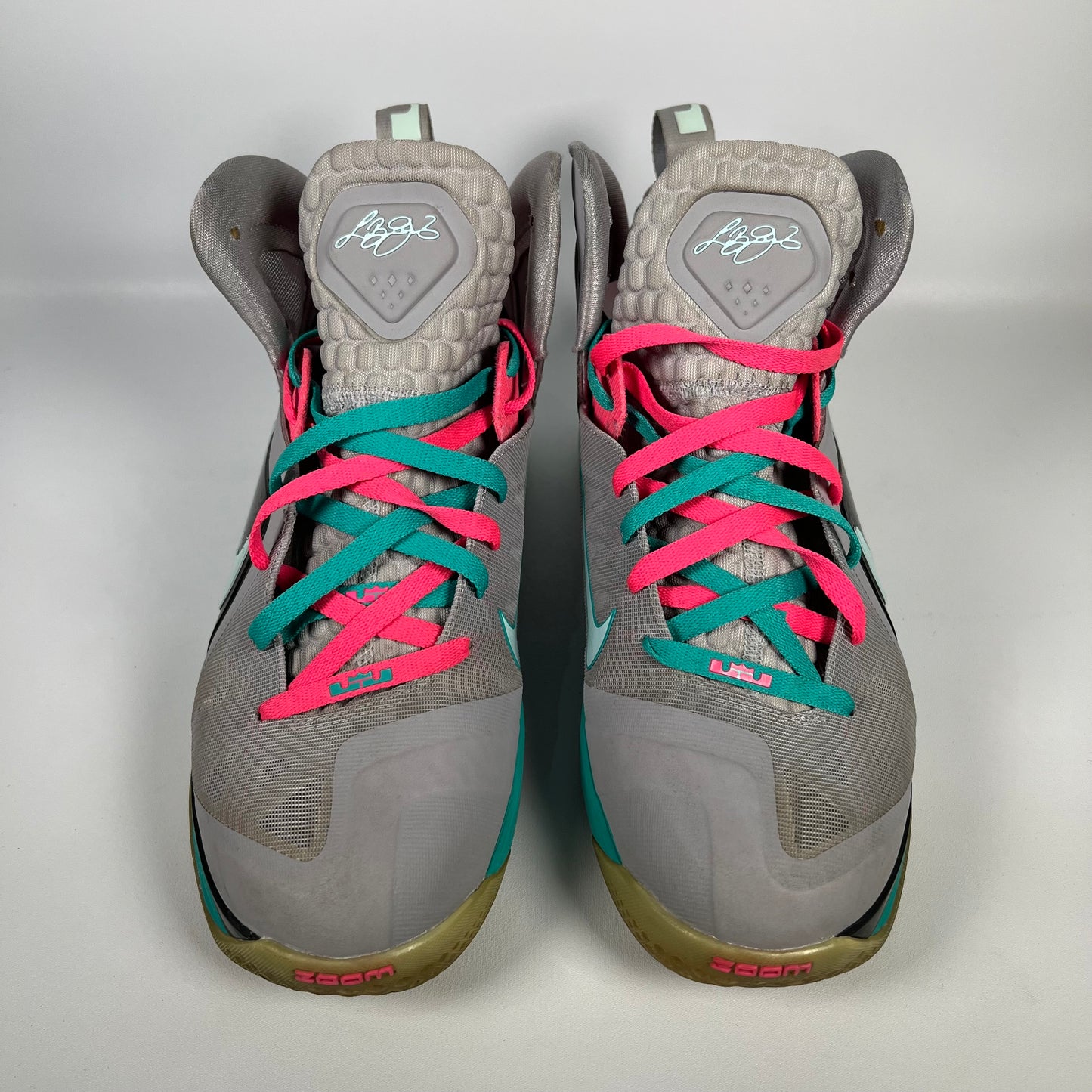 Nike Lebron 9 South Beach (2012) Size 10.5 USED s18042
