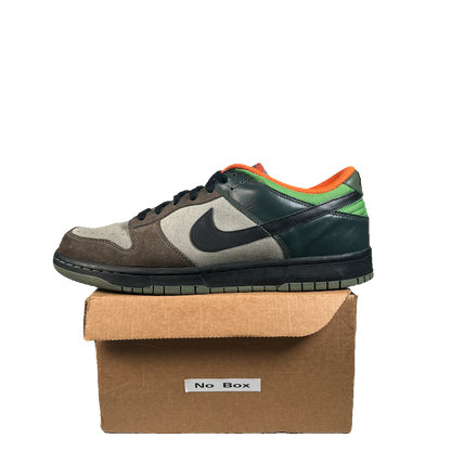 Nike Dunk Low Cl Adventure Pack Jade Stone Army Olive (2006) Size 11 USED s22578