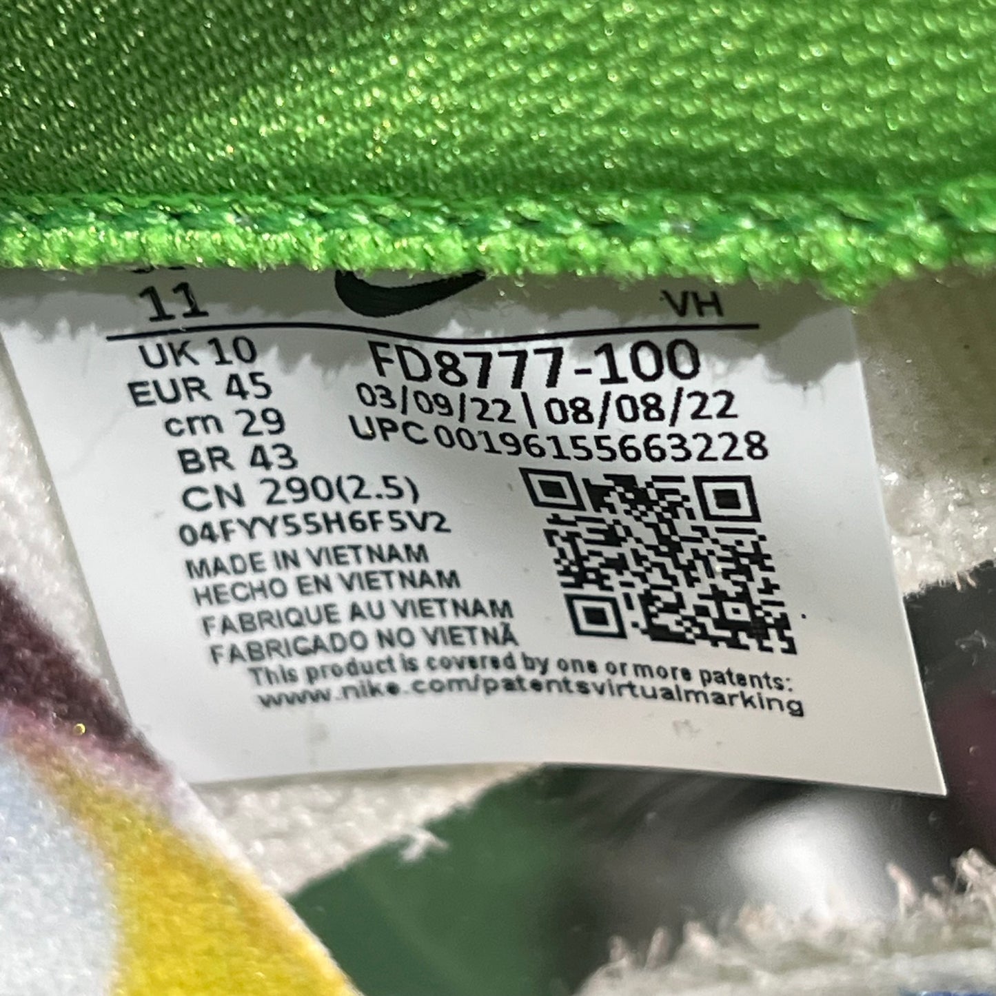 Nike SB Dunk Low Sandy Bodecker (2022) Size 11 NEW S19756