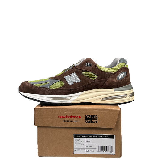 New Balance 991v2 Danielle Cathari Kith Reverse Matcha (2025) Size 11.5 NEW s20735