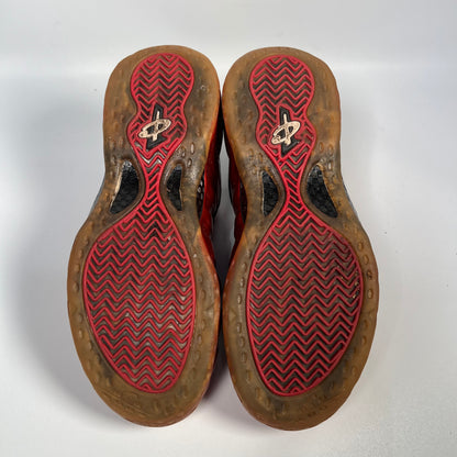 Nike Foamposite Metallic Red (2012) Size 8 USED s17111