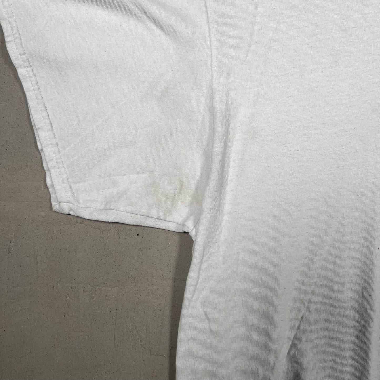 Travis Scott White "Mugshot" Tee Size XXL USED x15421