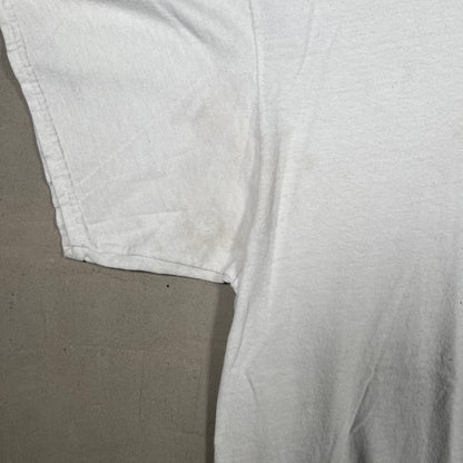 Travis Scott White "Mugshot" Tee Size XXL USED x15421