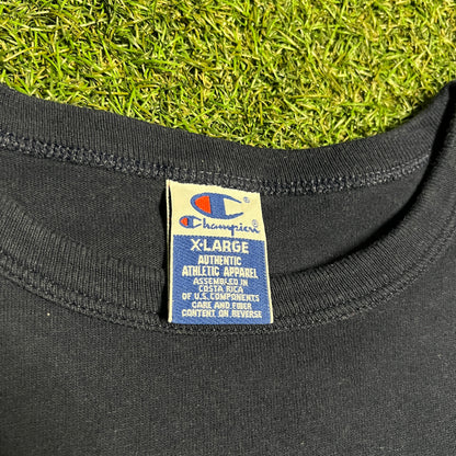 1996 Atlanta Olympic Champion Tag Navy Blue Tee Size XL USED v16378