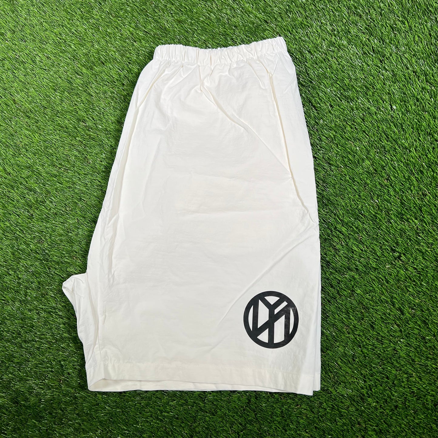 Yeezy x Gosha Rubchinsky White Nylon Shorts Size 2 NEW x15106