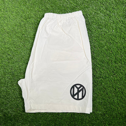 Yeezy x Gosha Rubchinsky White Nylon Shorts Size 2 NEW x15106